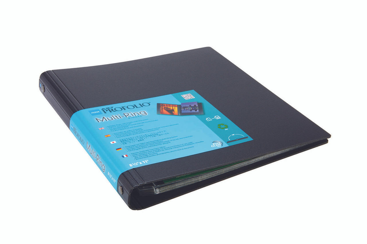 ROUND RING BINDER, 11 X 8 1-2, 1 1-2